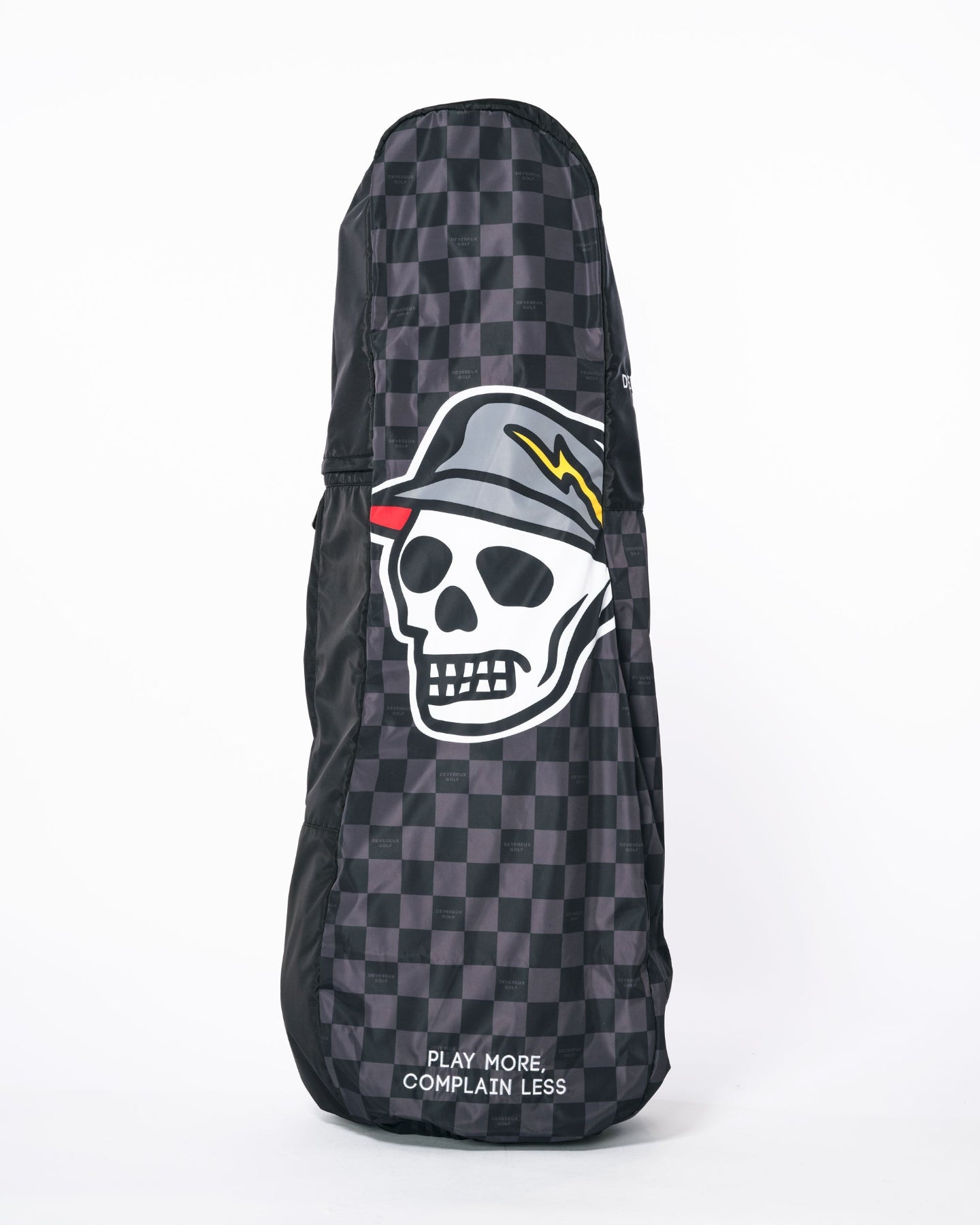 Skull Checker Travel Cover 763472825-BLACK