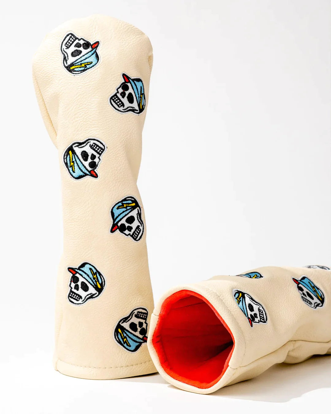 Icon skull Fairway Head cover 075754841-BONE