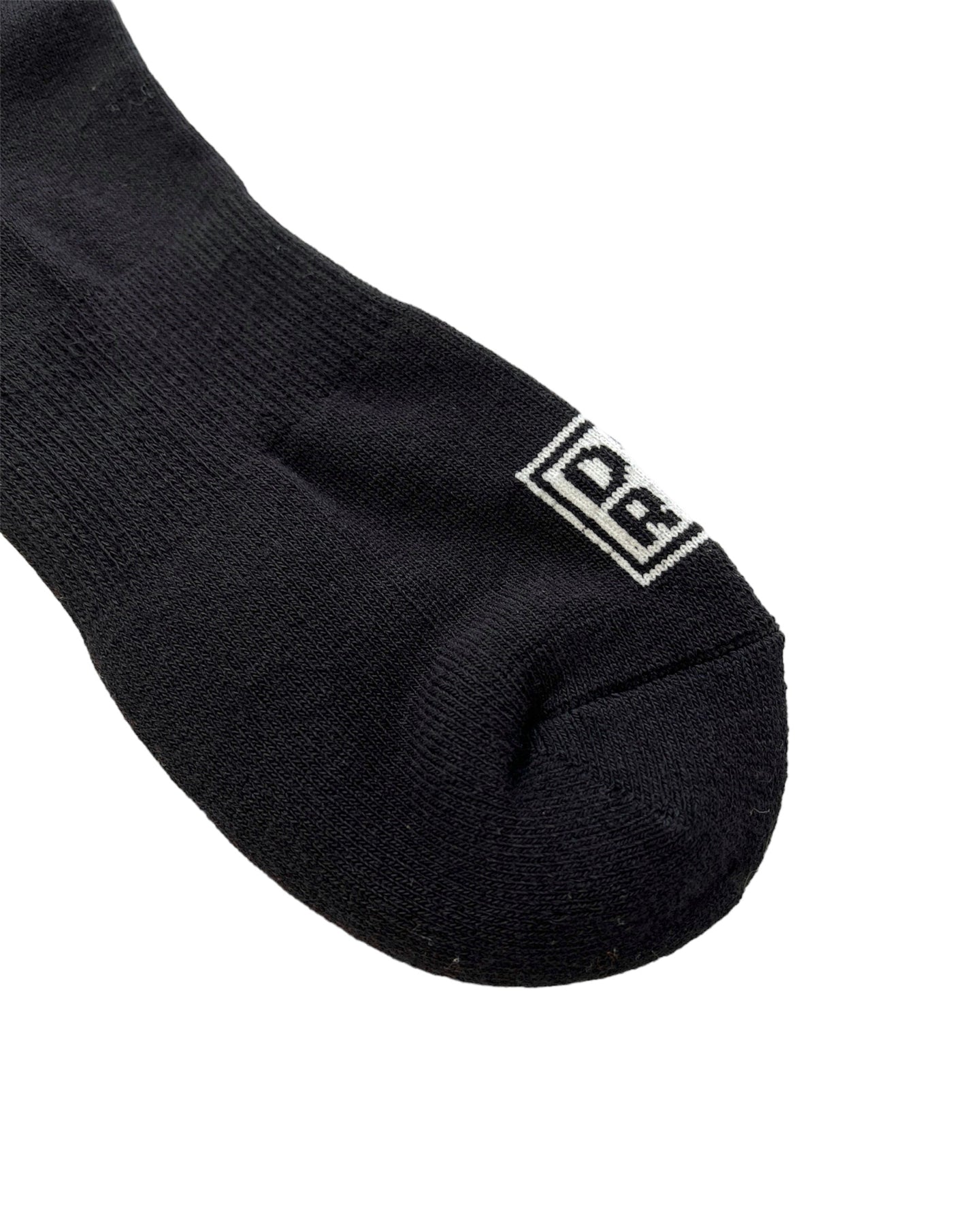 WOMEN REGULAR LOGO SOCKS 763472808-BLACK