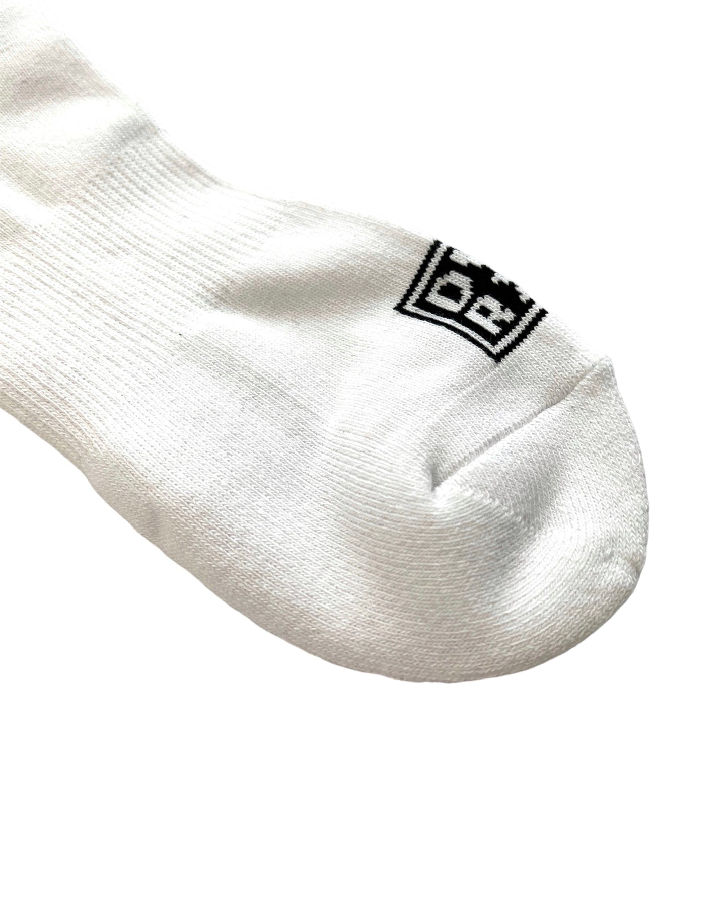 WOMEN REGULAR LOGO SOCKS 763472808-WHITE