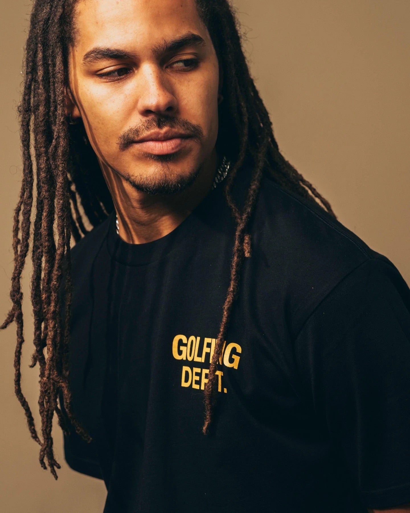 Golfing Dept. Tee 763334016 BLACK