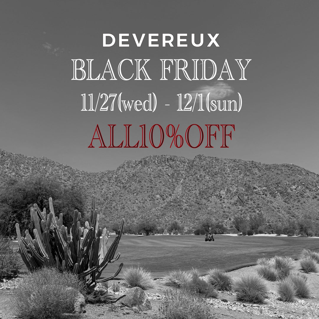 11/27(wed)~12/1(sun)【DEVEREUX BLACK FRIDAY】