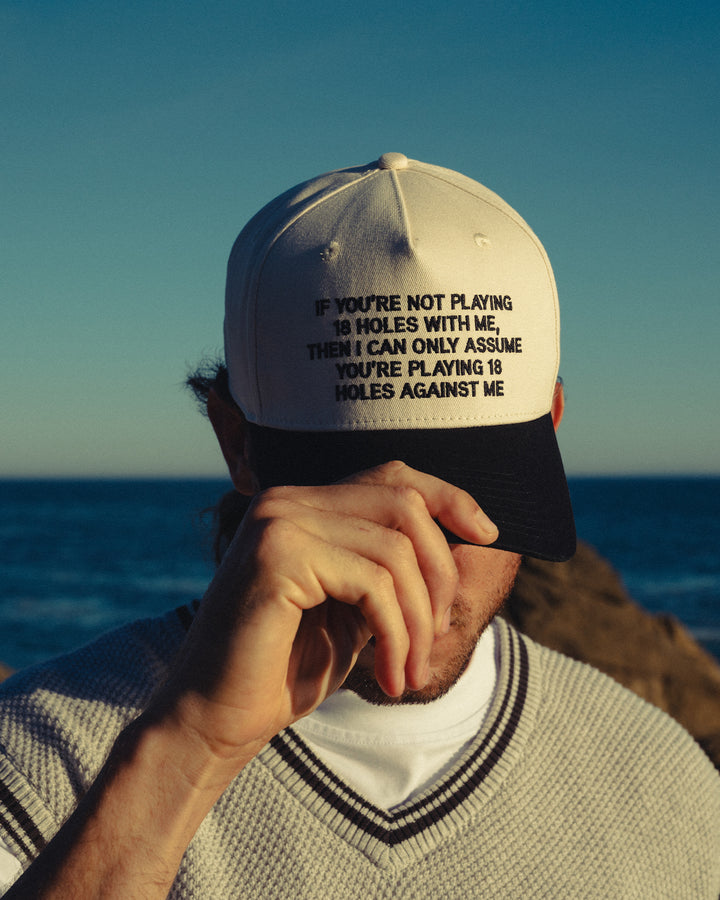 A-Player Phrase Hat 075362869- BLACK