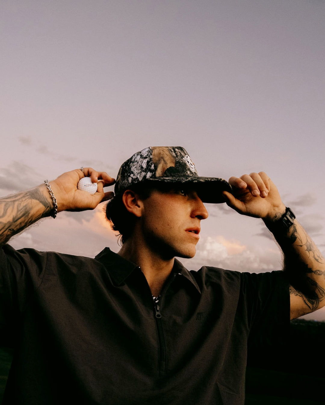 A Player Camo Caddie Hat 075364844-CAMO