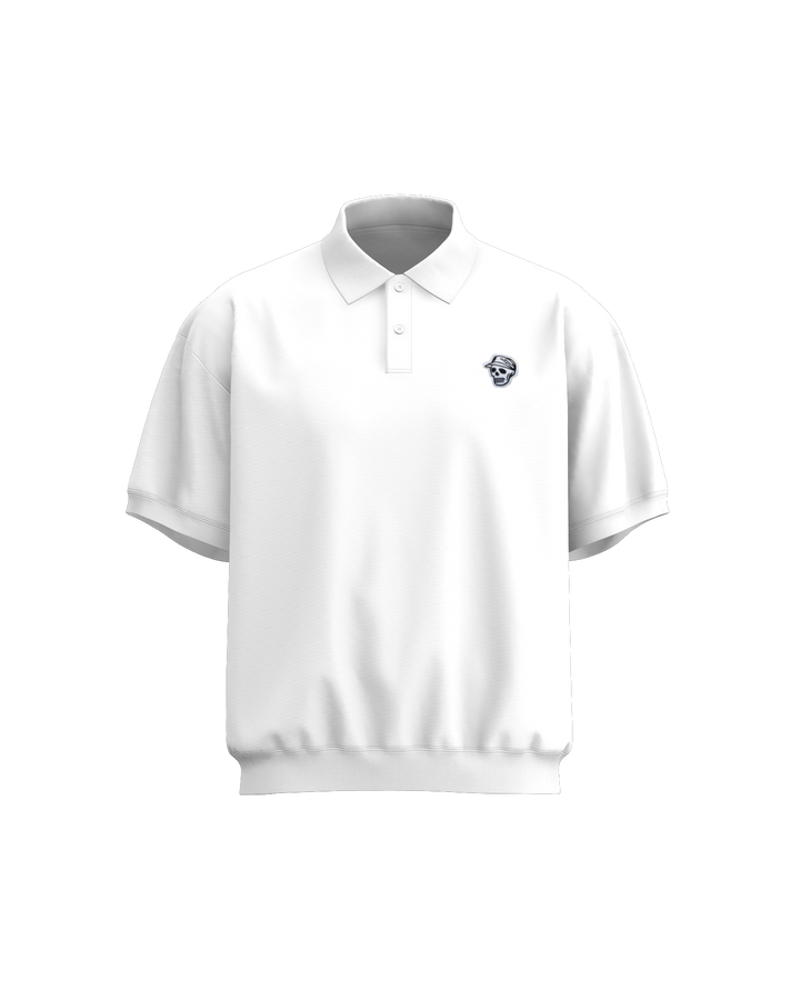 DVG TECH-SKULL CADDIE POLO 075762015-WHITE