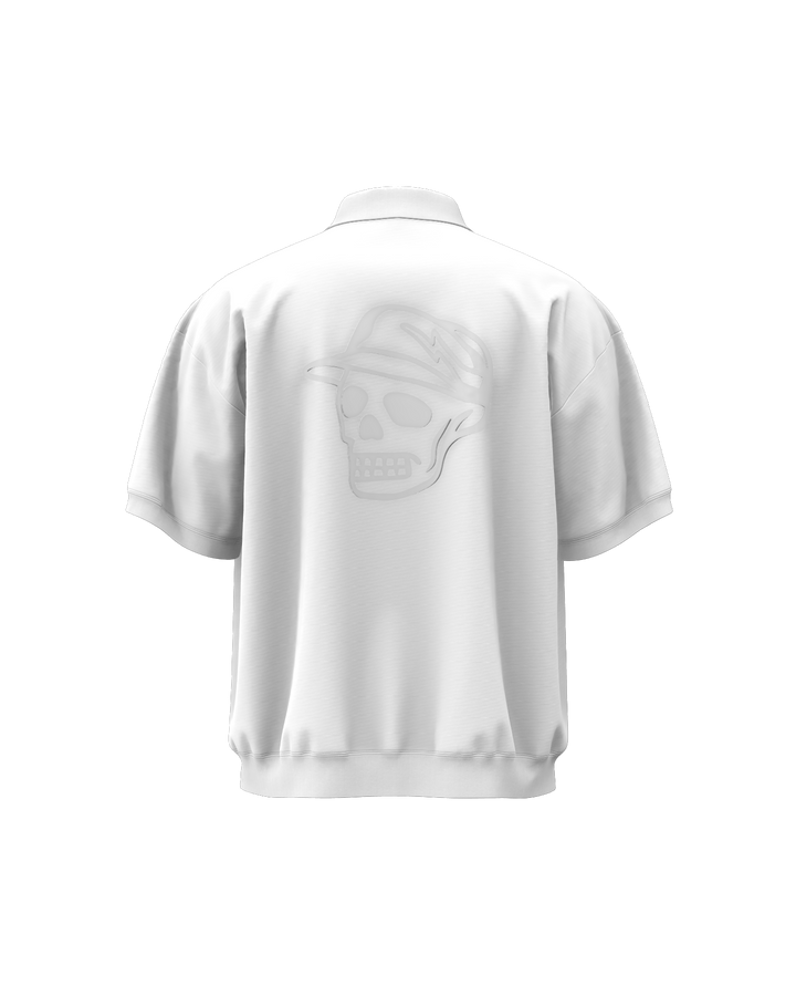 DVG TECH-SKULL CADDIE POLO 075762015-WHITE