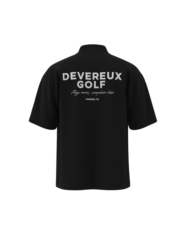 DVG CREW STANDARD POLO 075762001-BLACK