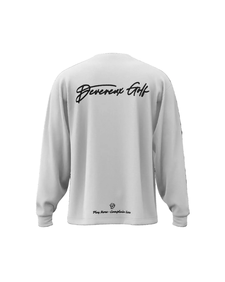 DVG CREW -LS Tee 075762002-WHITE