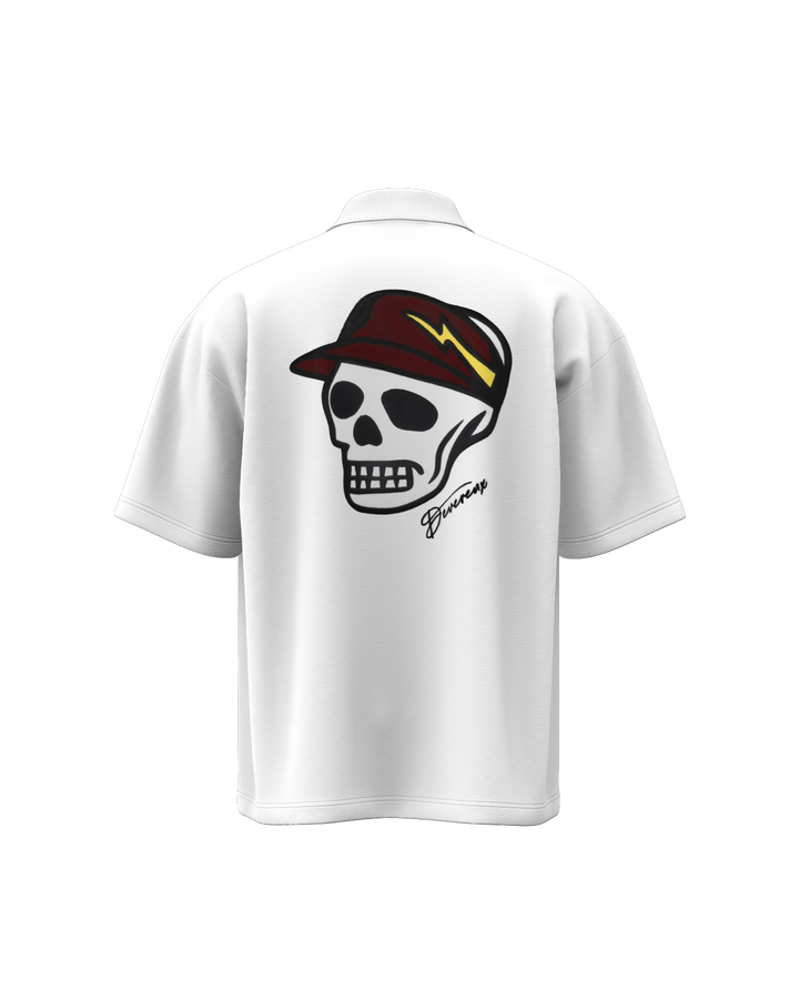 DVG OVER FIT POLO 075762012-WHITE