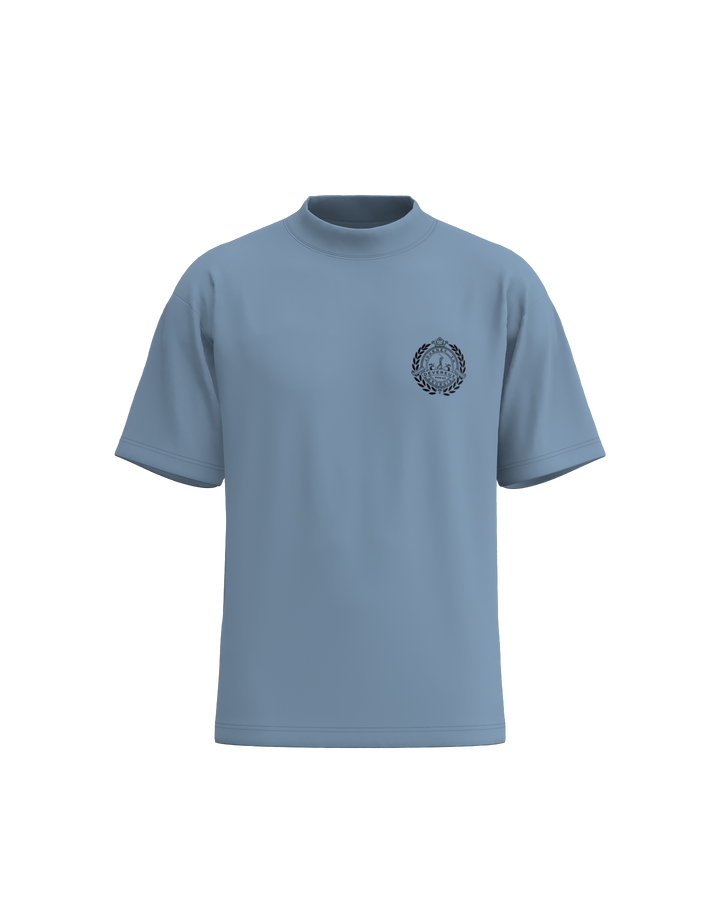 DVG Sol Defender MOCK NECK T 075762014-POWDER BLUE