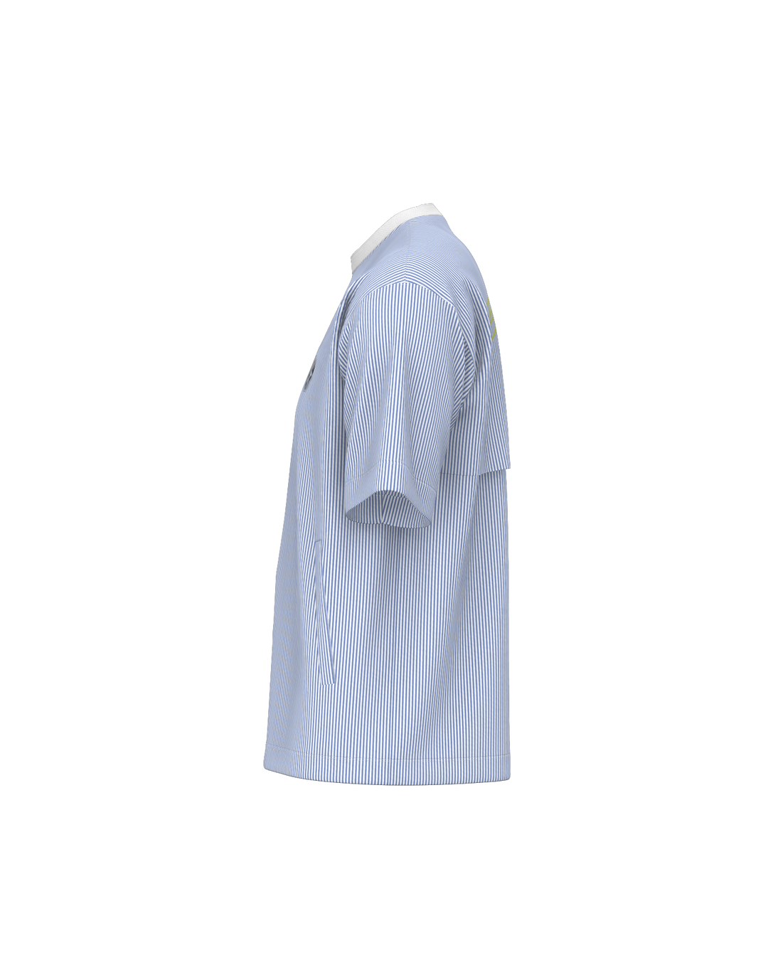 DVG Seersucker Shirt Blouson 075762017-Royal Blue