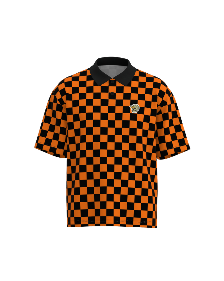 DVG CHECK MATE POLO 075762021-ORANGE