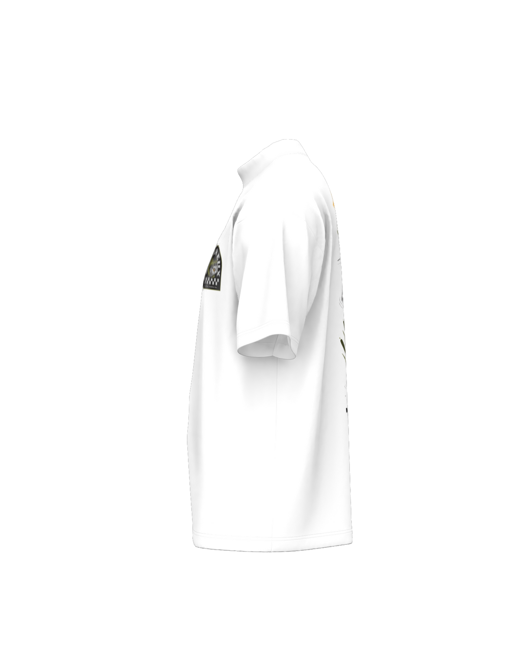 DVG CROCO MOCK NECK 075762022-WHITE