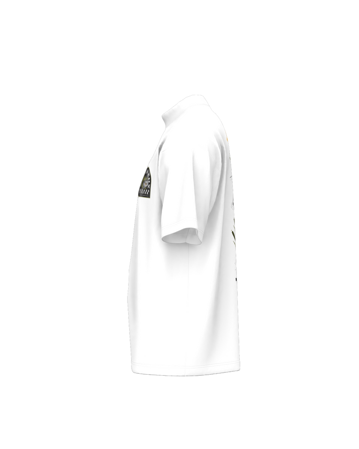 DVG CROCO MOCK NECK 075762022-WHITE