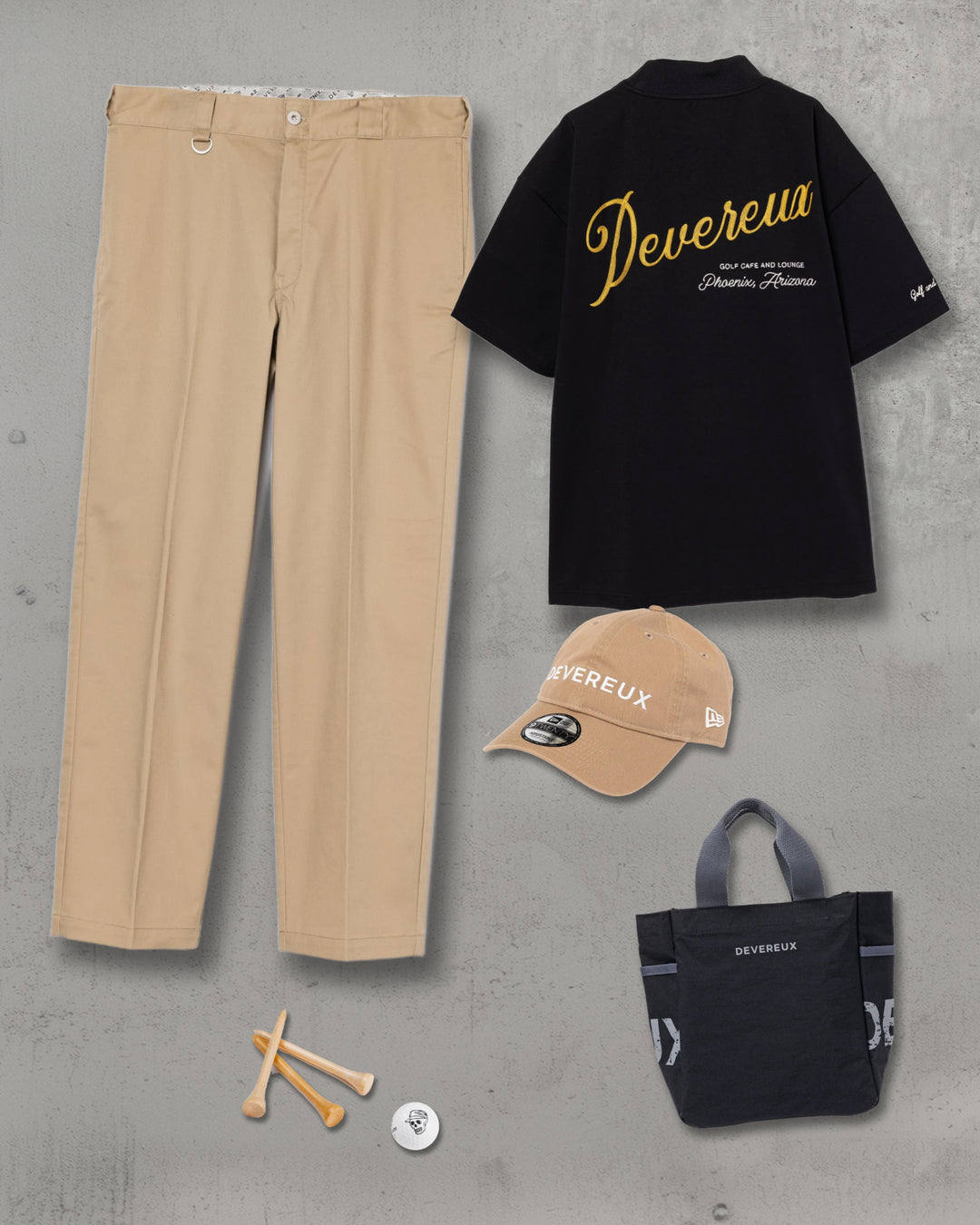【Dickies x DEVEREUX】WORK PANTS 075764402-SAND