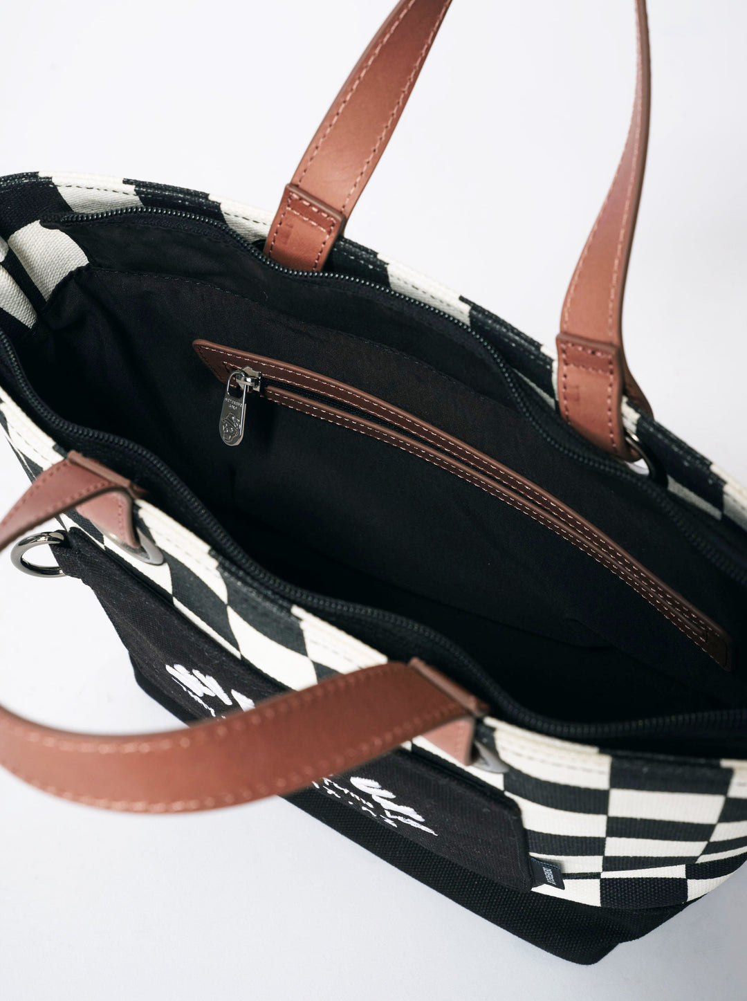 checker cart bag 075754835-WHITE