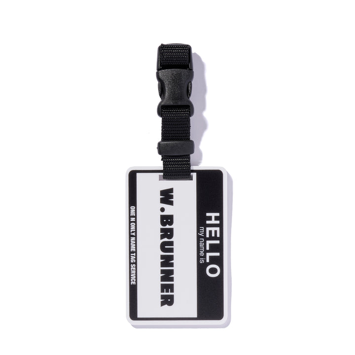 【HIIT x DEVEREUX】 NAME TAG 075764839-WHITE