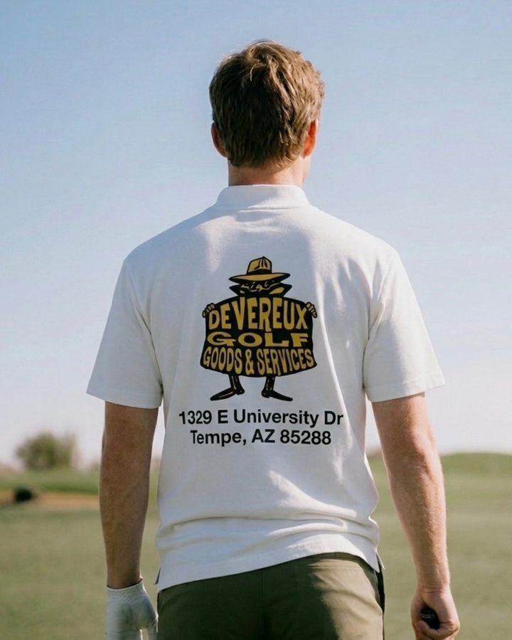 DVG GOLF SERVICES MOCK TEE 075762032-WHITE