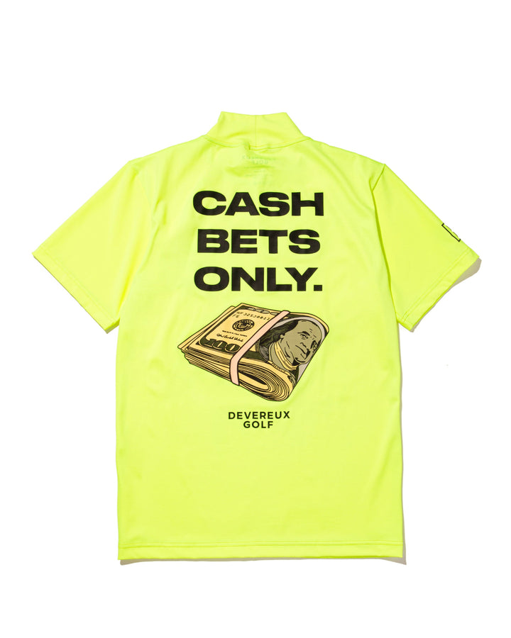 Cash Bets Only 2 Mock Neck Tee 763572001 YELLOW
