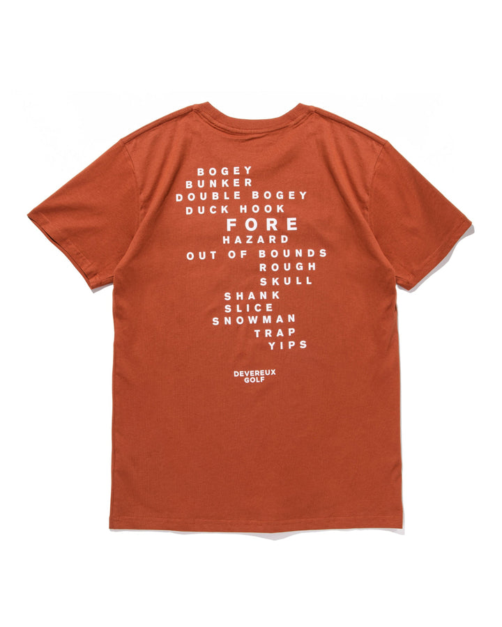 DEVEREUX GOLF Tee 763334001-CLAY