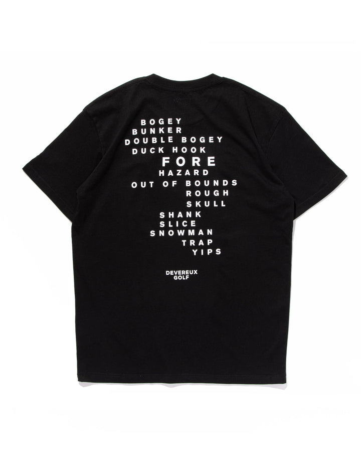 DEVEREUX GOLF Tee 763334001-BLACK