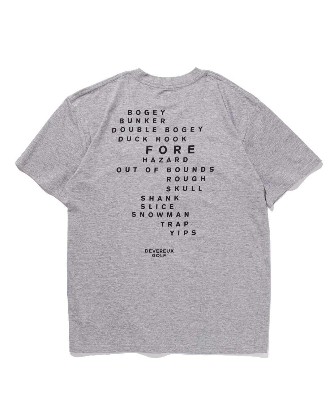 DEVEREUX GOLF Tee 763334001-GREY