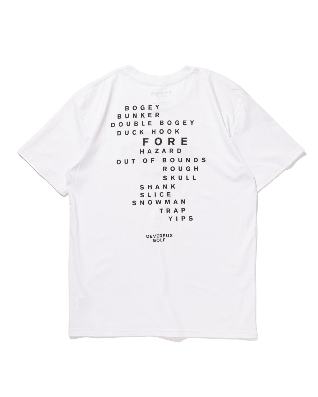 DEVEREUX GOLF Tee 763334001-WHITE