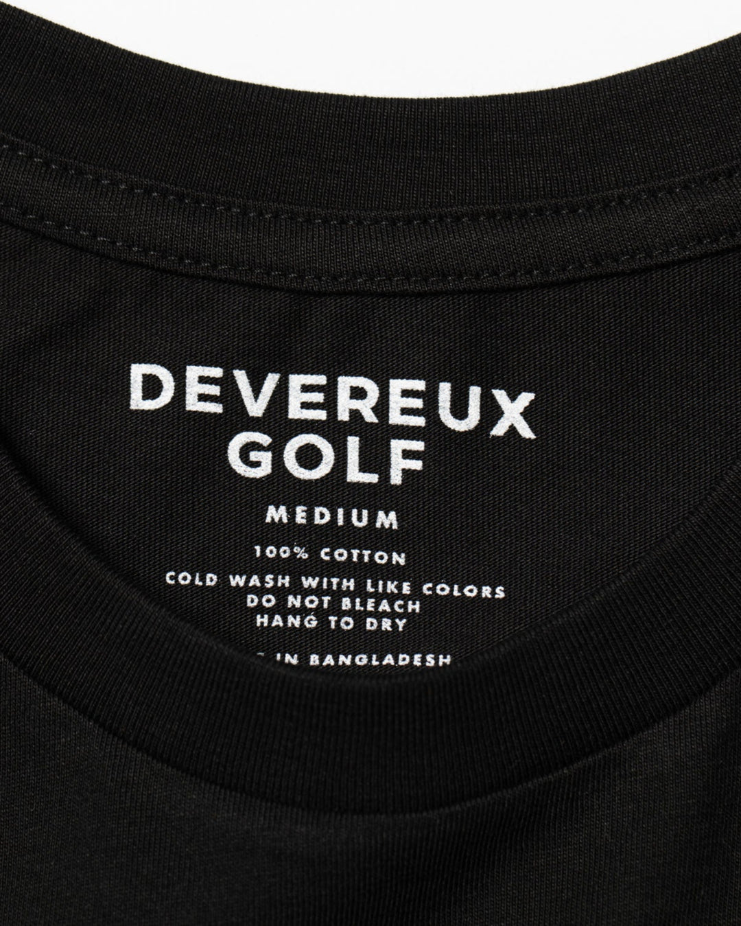 DEVEREUX GOLF Tee 763334001-BLACK