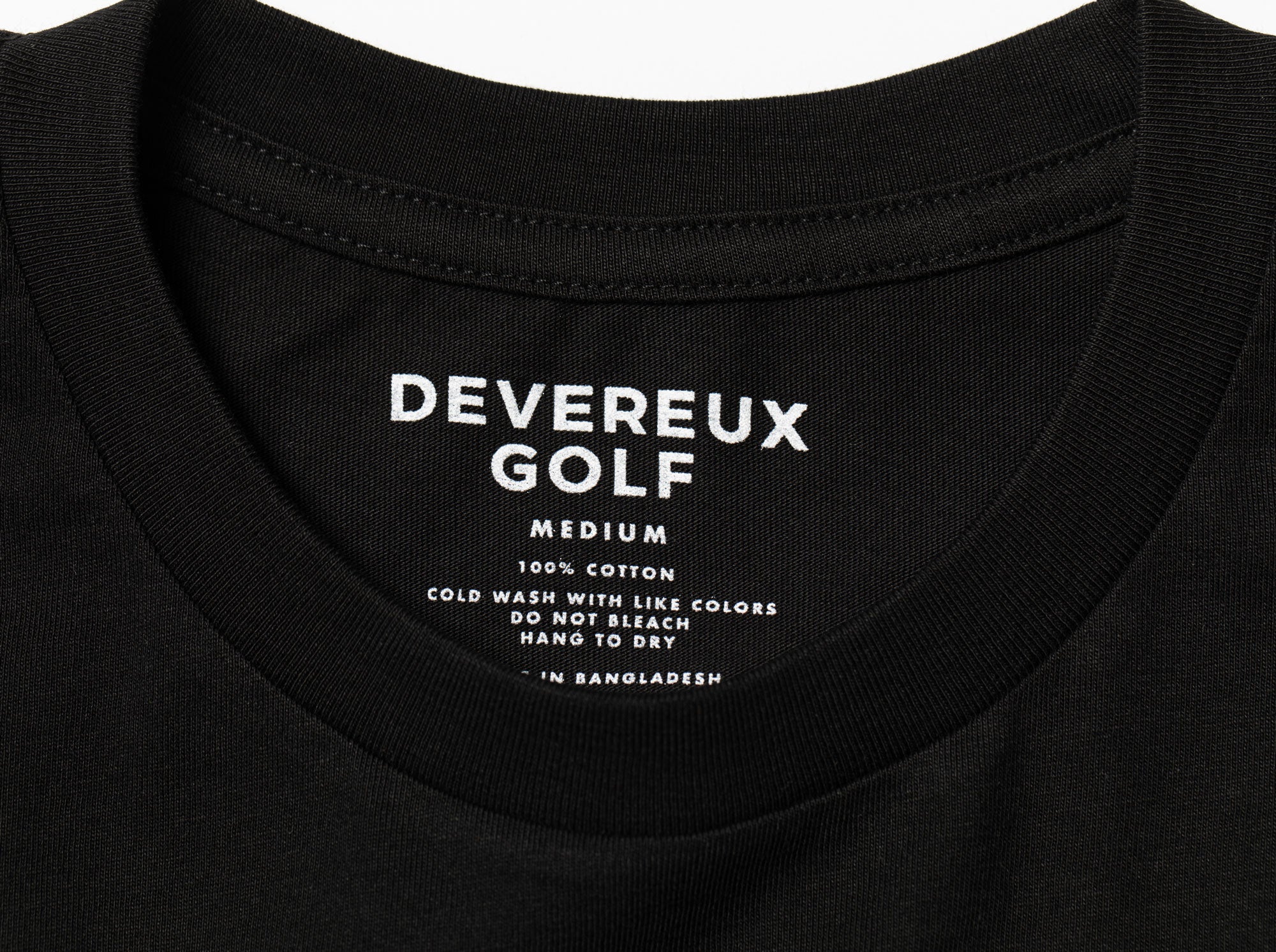 DEVEREUX GOLF Tee 763334001-BLACK