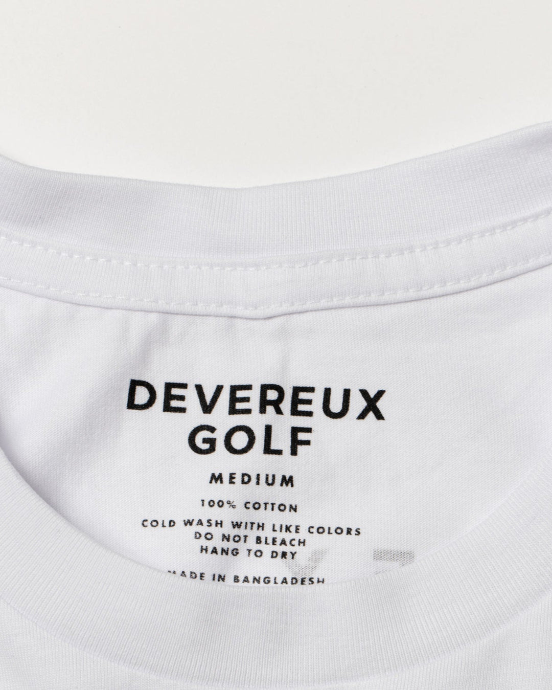 DEVEREUX GOLF Tee 763334001-WHITE
