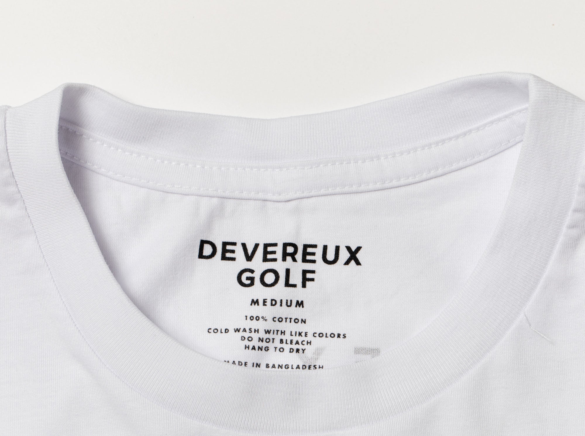 DEVEREUX GOLF Tee 763334001-WHITE