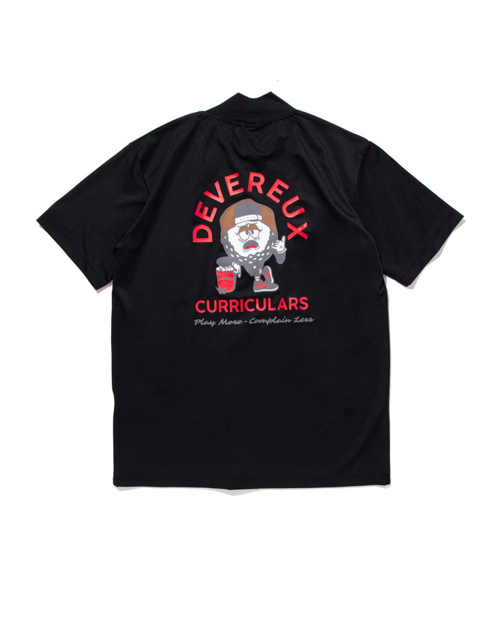 Homies Mock Neck Tee 763572002-BLACK