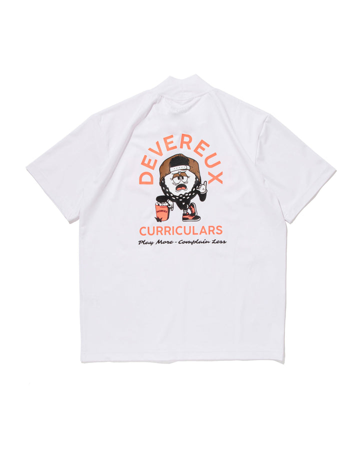 Homies Mock Neck Tee 763572002-WHITE