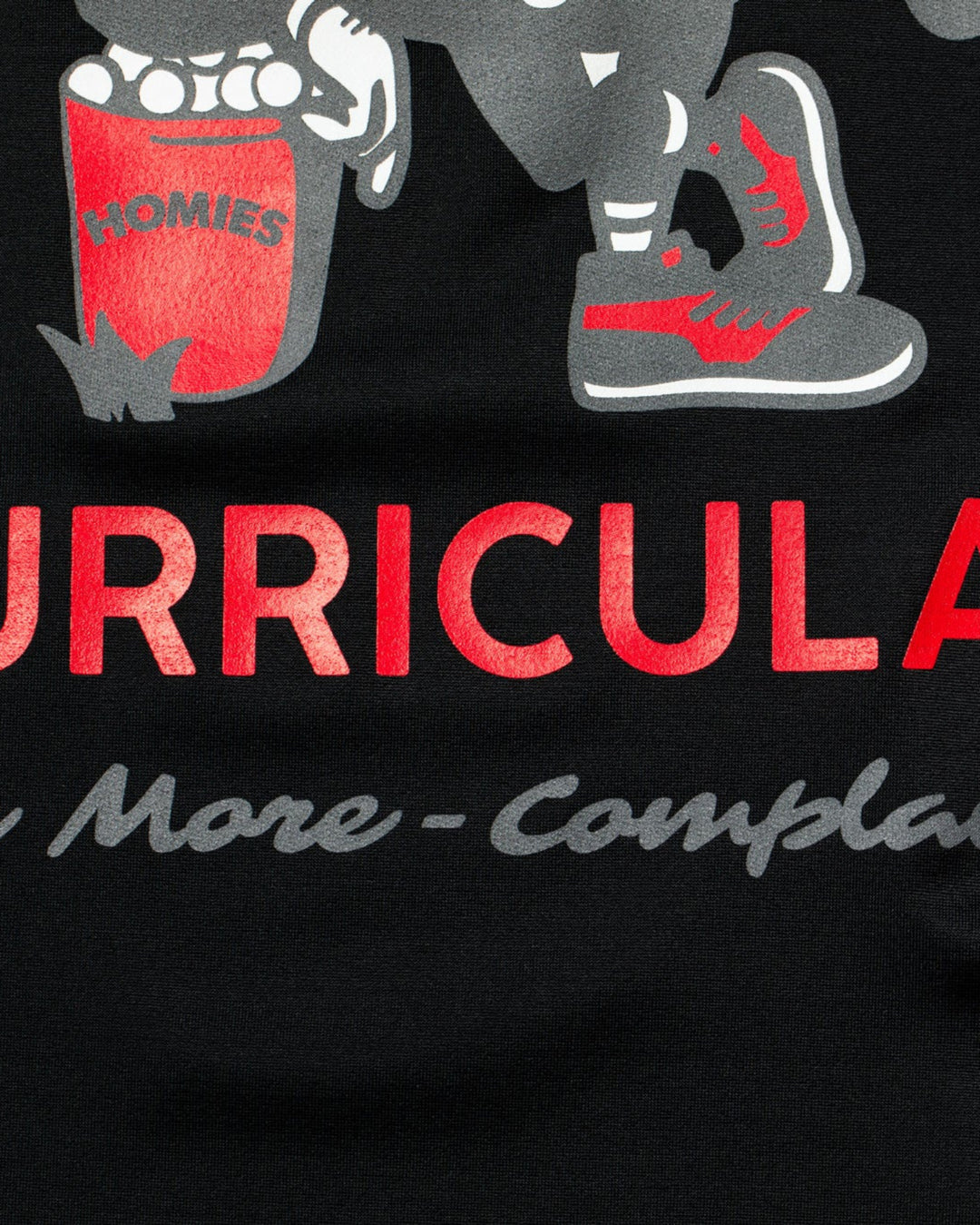 Homies Mock Neck Tee 763572002-BLACK