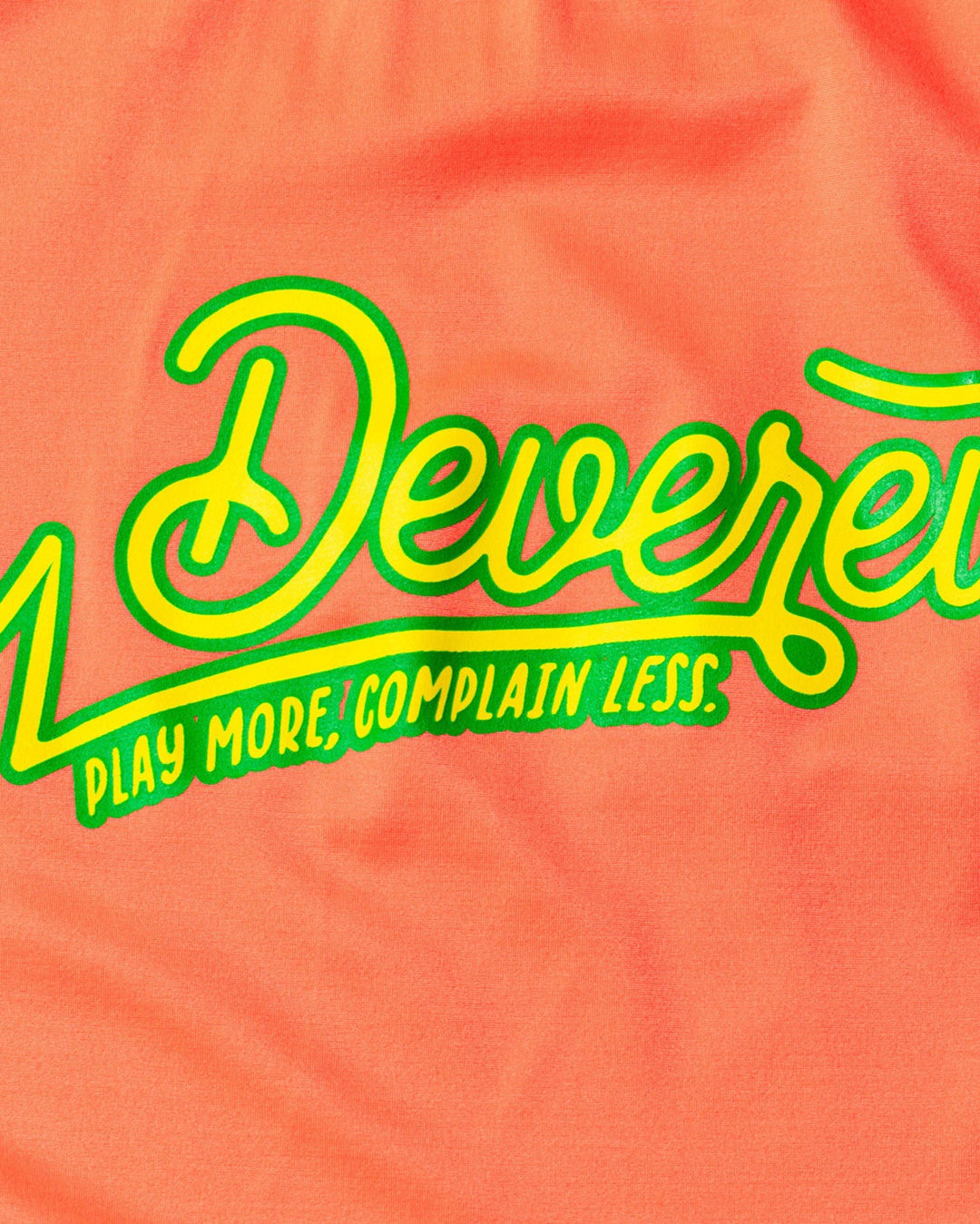 D Skull Mock Neck Tee 763572003 ORANGE