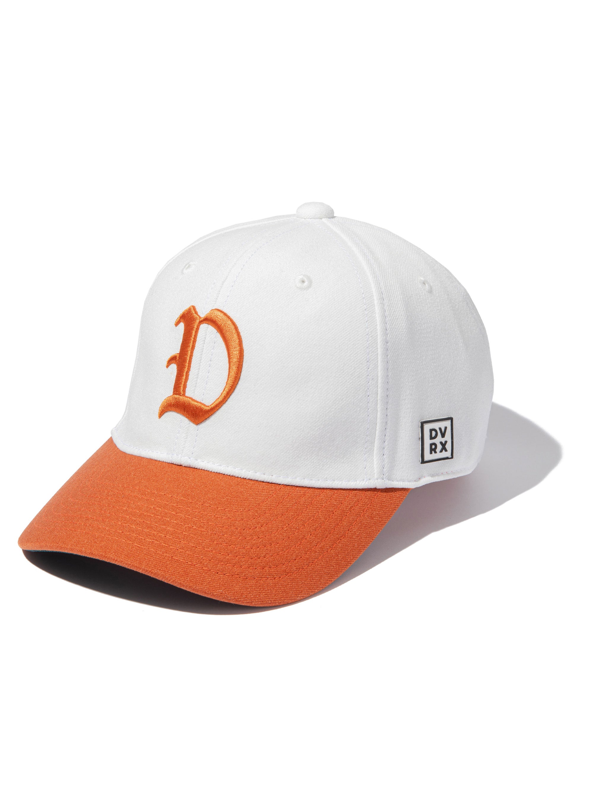 DVRX D Logo Cap 763474813-WHITE/ORANGE