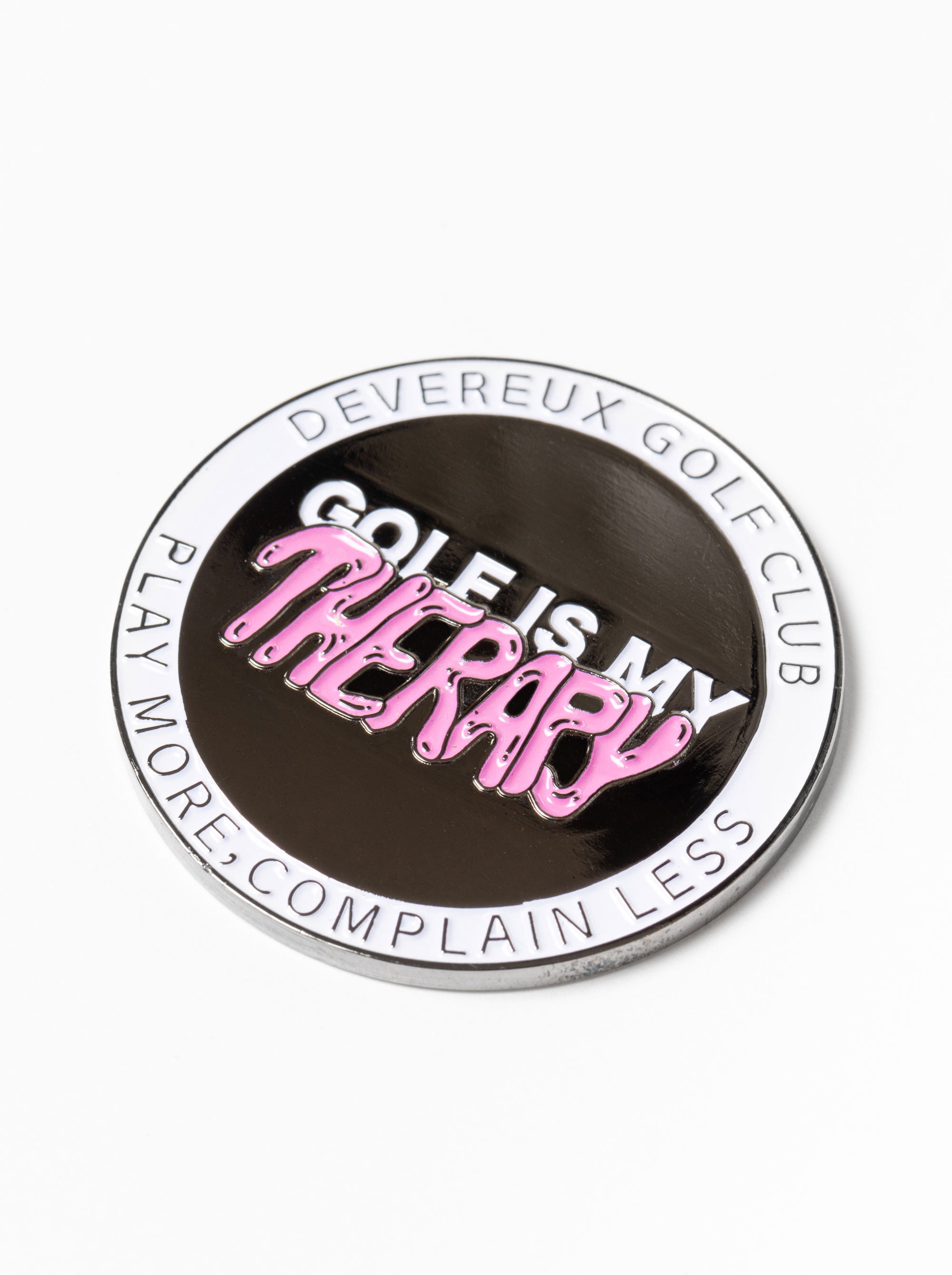 Golf is my Therapy  Magnetable Ball Marker 763474821-BLACK