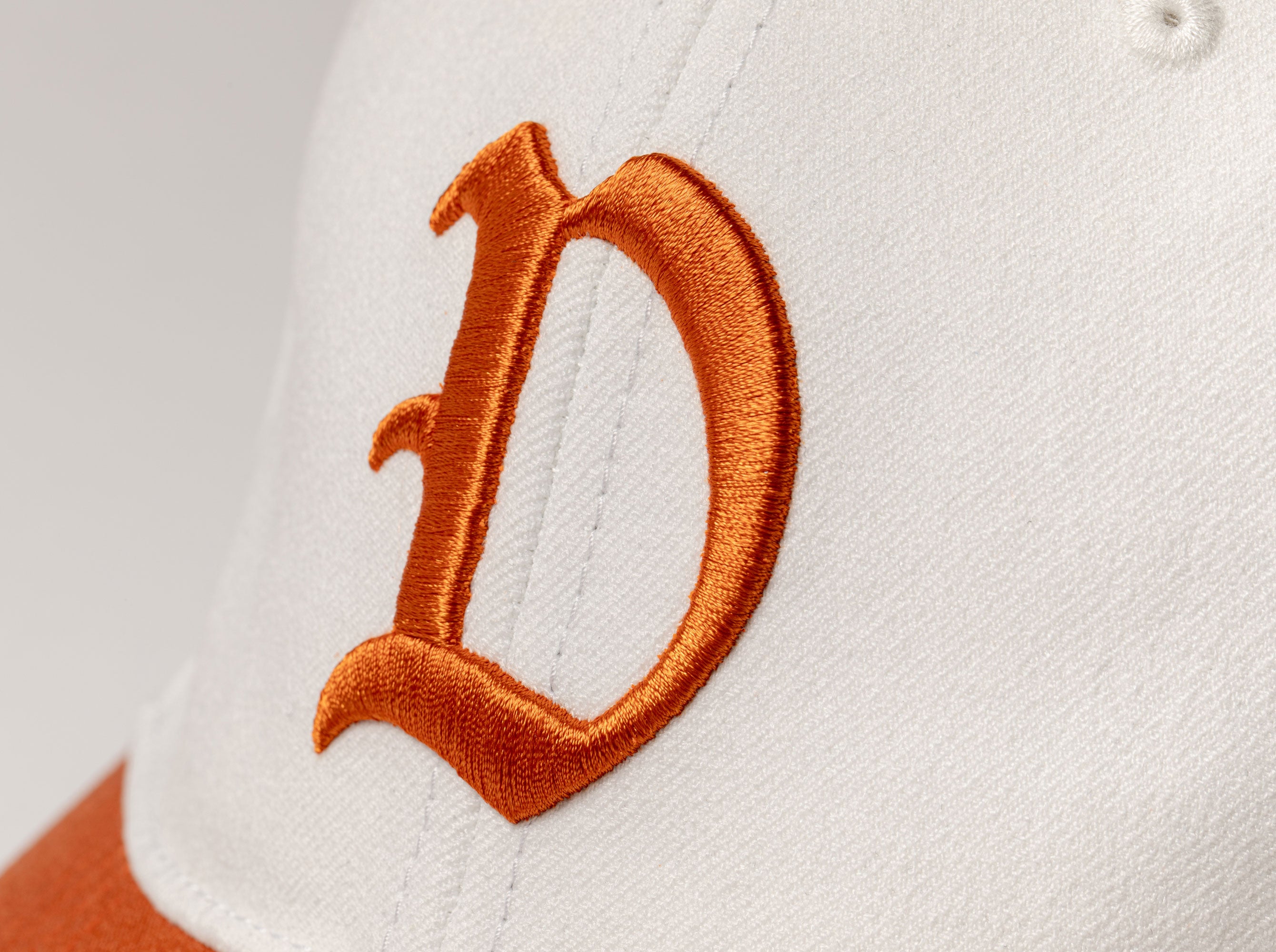 DVRX D Logo Cap 763474813-WHITE/ORANGE