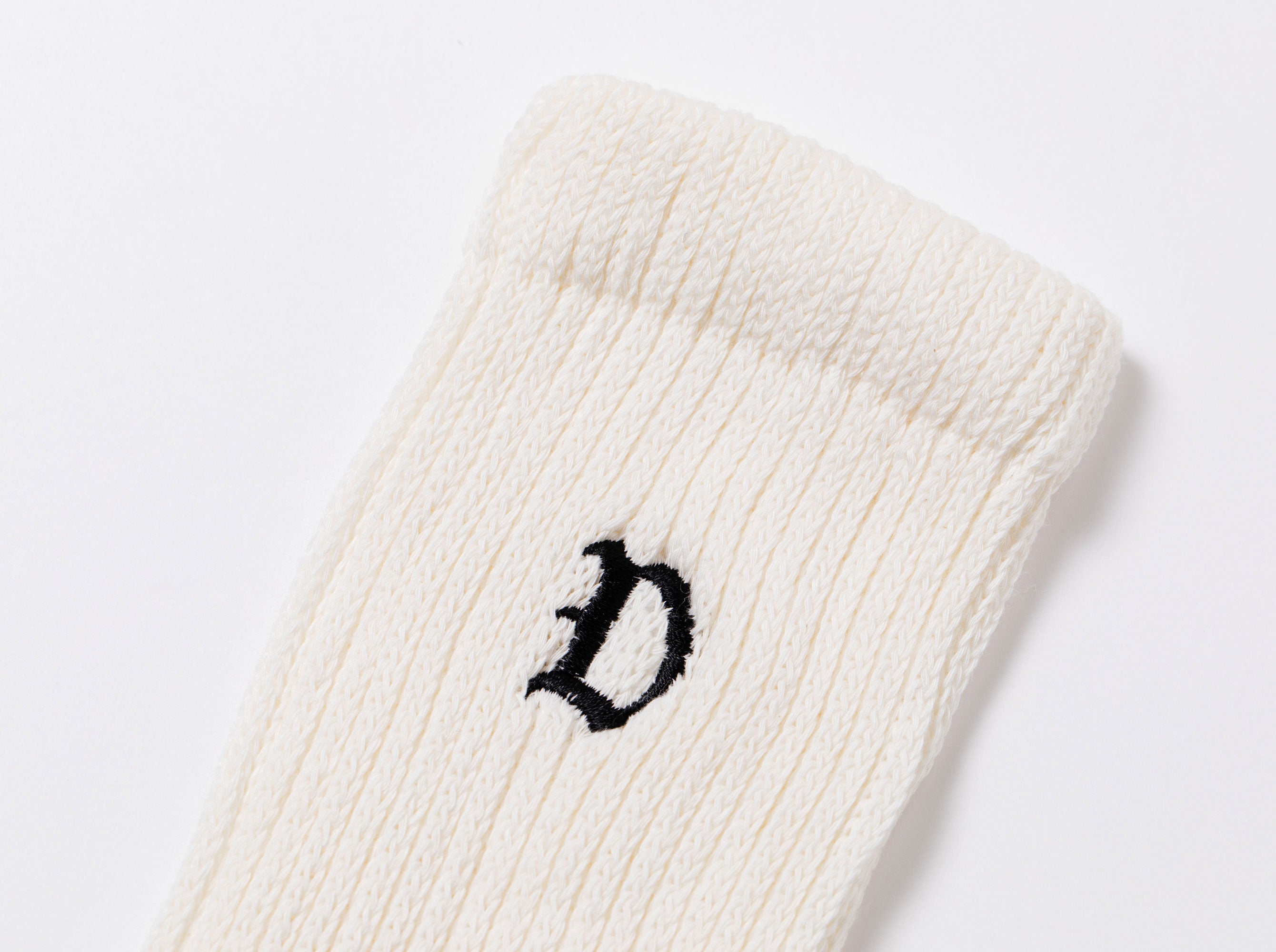 WOMENS D Cat Loose Knit Socks 763474817-WHITE