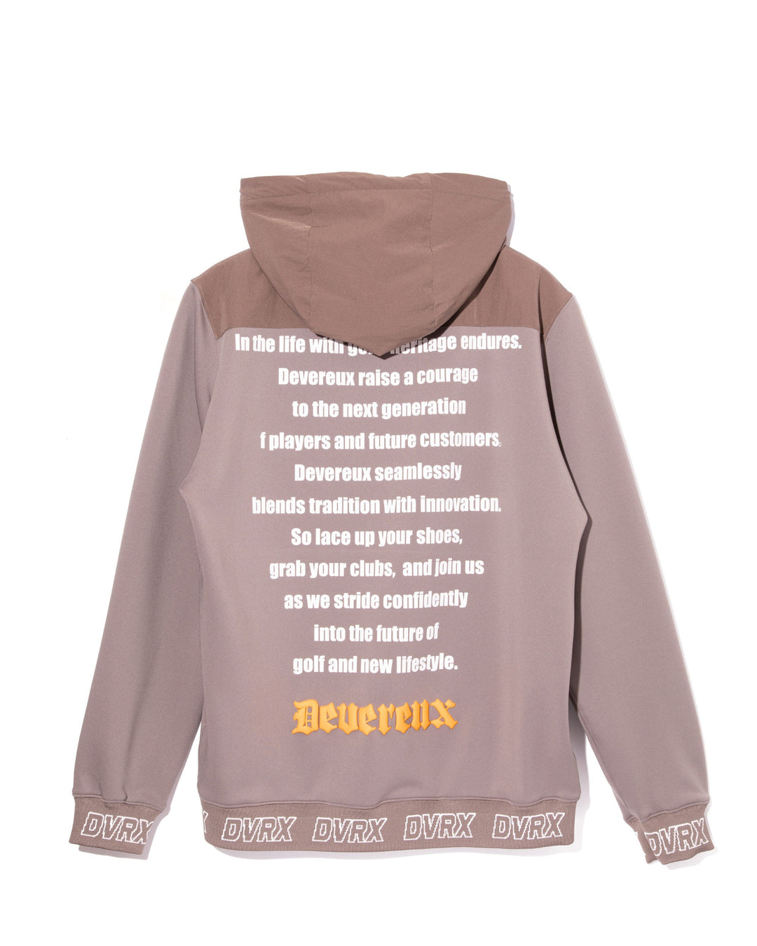 DEVEREUX テリングアクアZIPフーディー 763572111-MOCHA