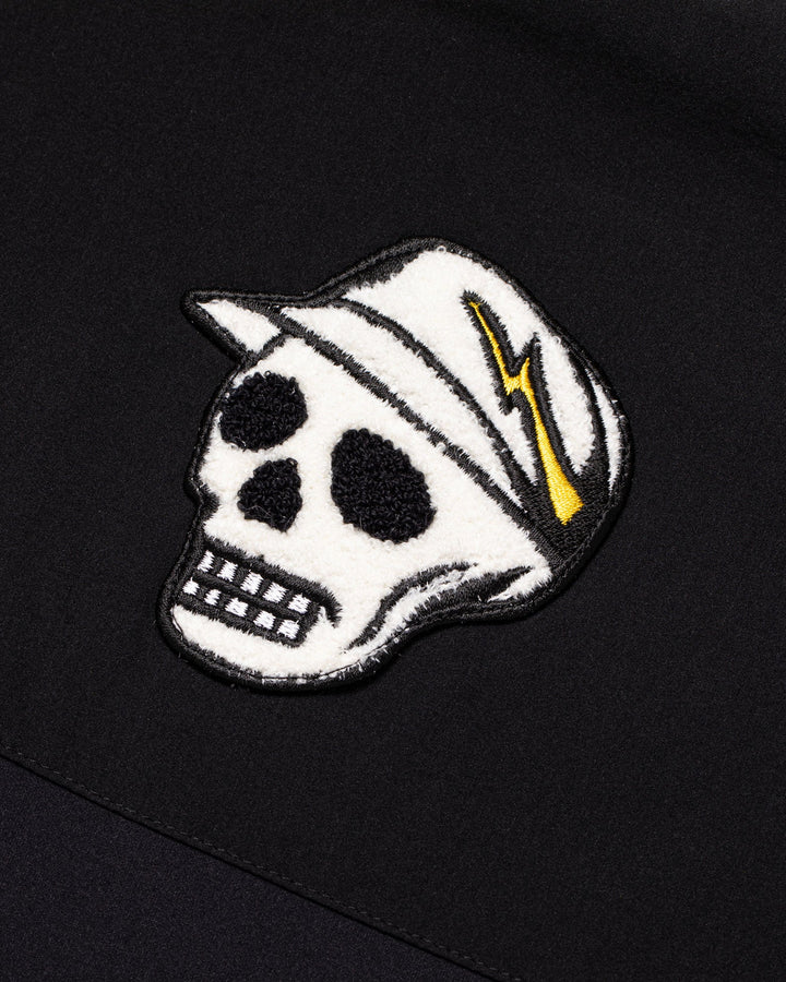 DEVEREUX テリングアクアZIPフーディー 763572111-BLACK