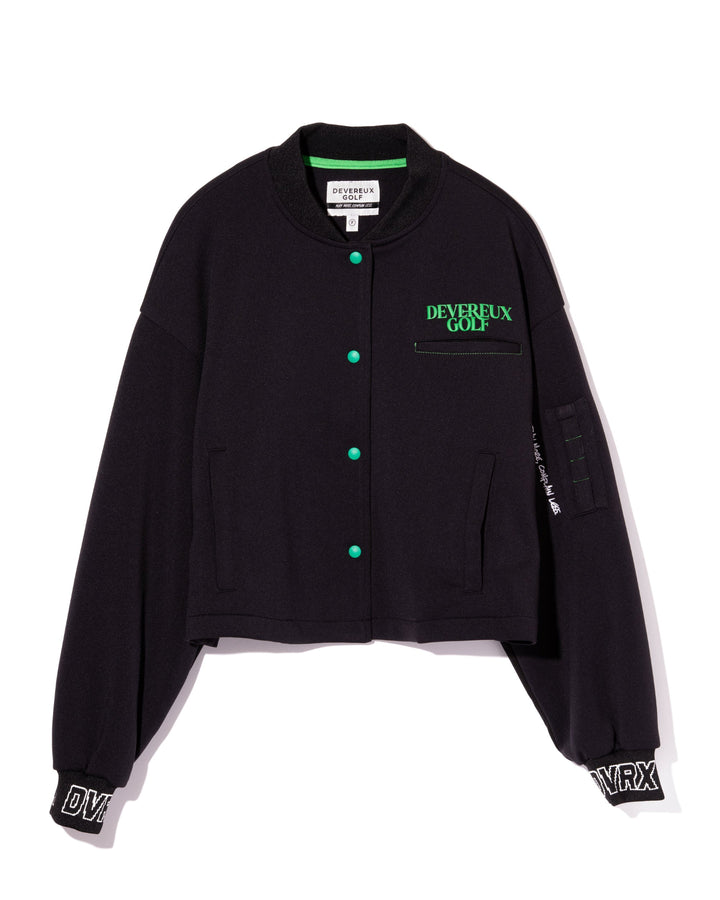 WOMEN DEVEREUX テリングアクアブルゾン 763572179-BLACK