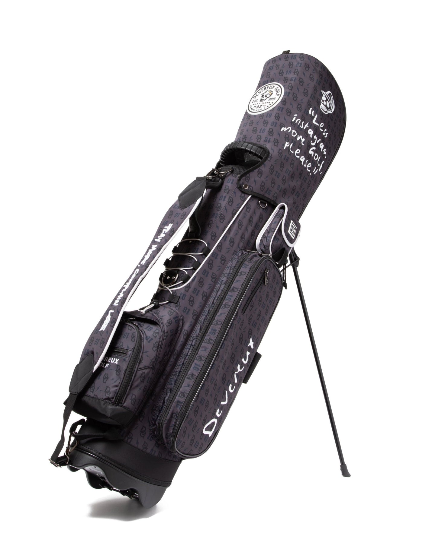 DG Monogram Caddie Bag/DGモノグラムキャディーバッグ 763474850-BLACK