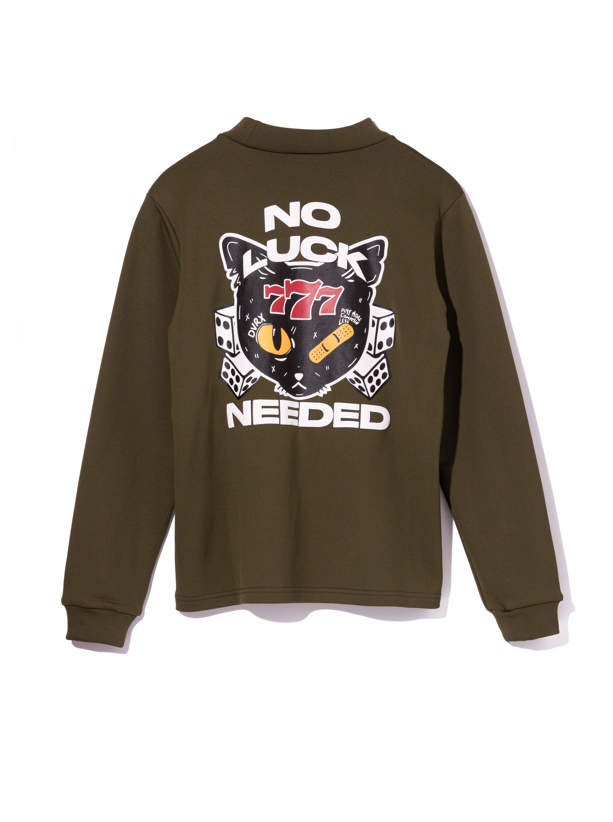 WOMENS No Luck Needed KRモックネック 763474074-KHAKI