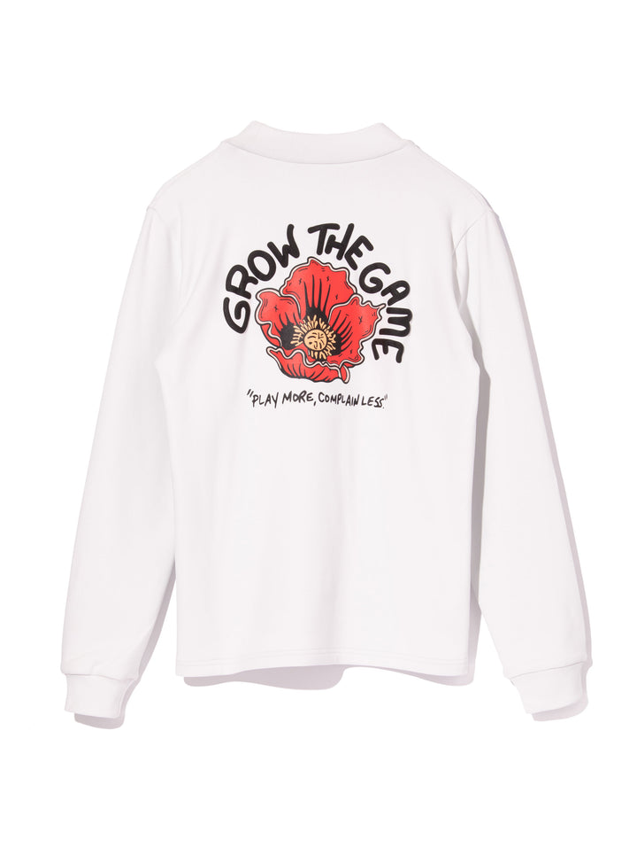 WOMEN Grow the Game Flower KRモックネック 763474075-WHITE