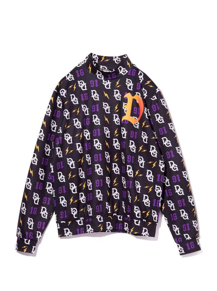 WOMEN Monogram デルタハイネック 763474073-BLACK