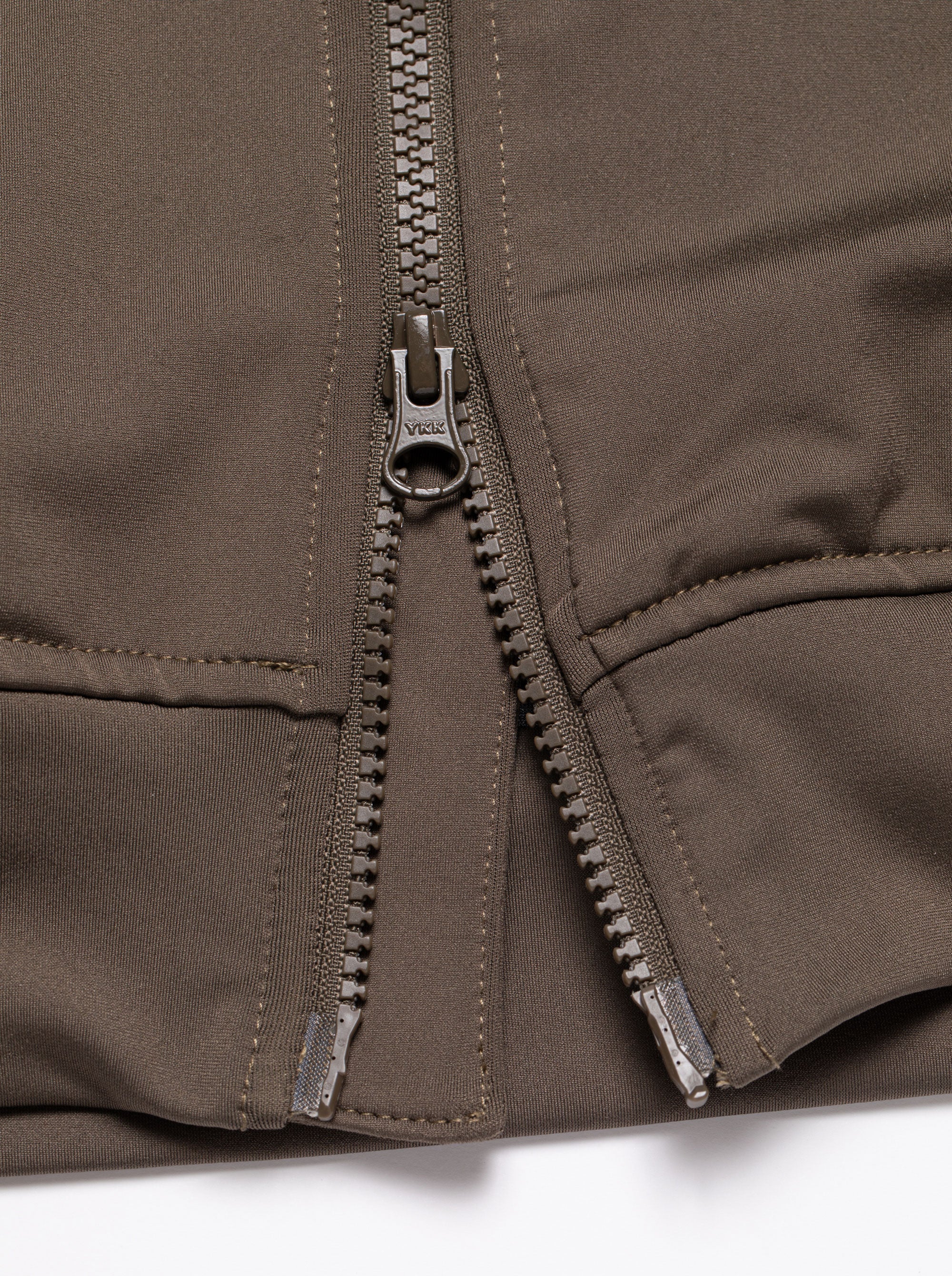 Highly Addictive 37.5 Full Zip JK 763474101-KHAKI