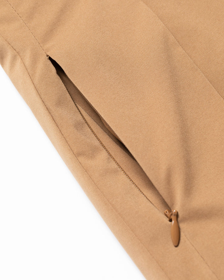 WOMEN DVRX Heart Pleated SK 763474477-CAMEL