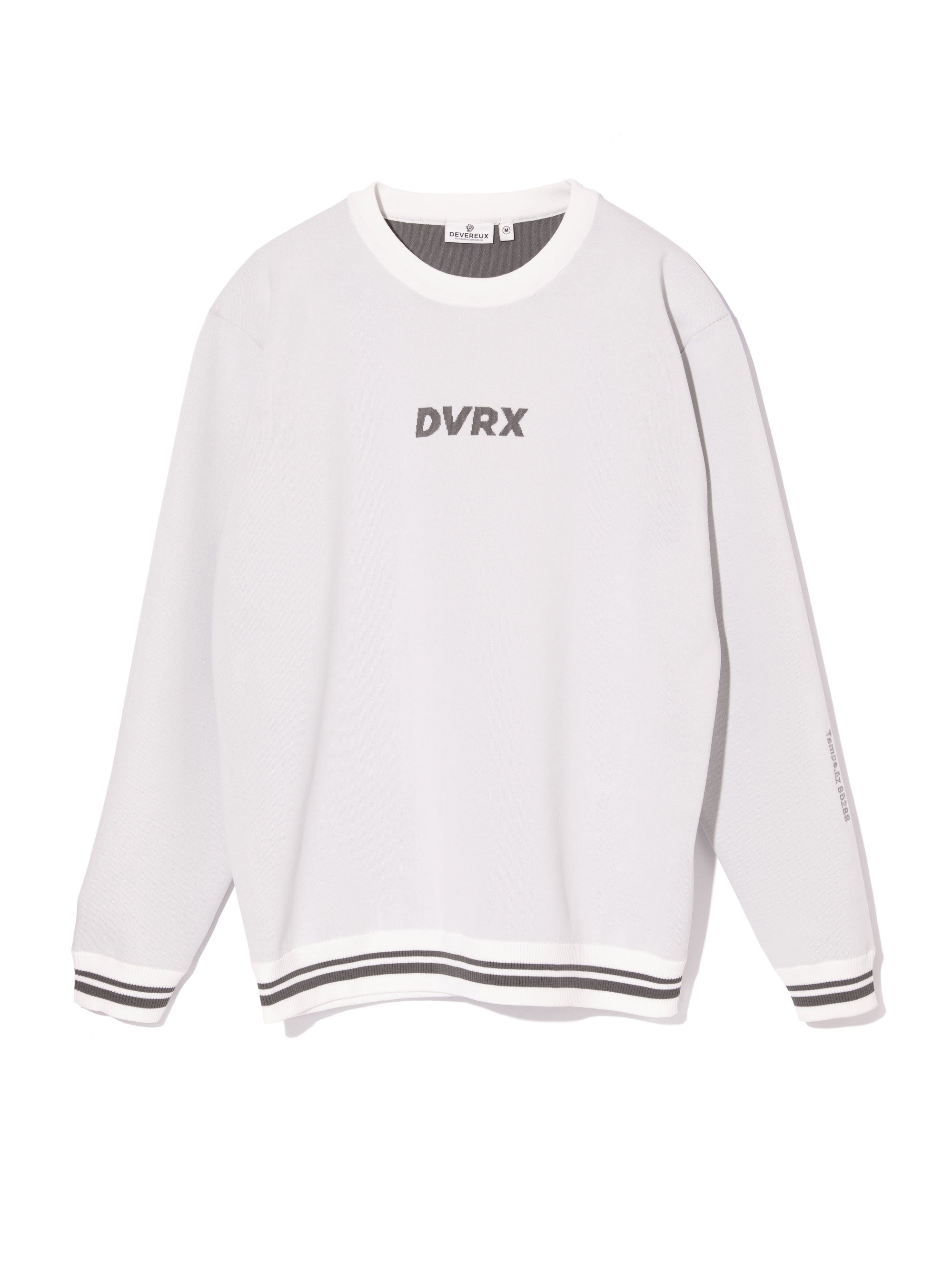 18G Essential DVRX Knit CREW 763474701-WHITE