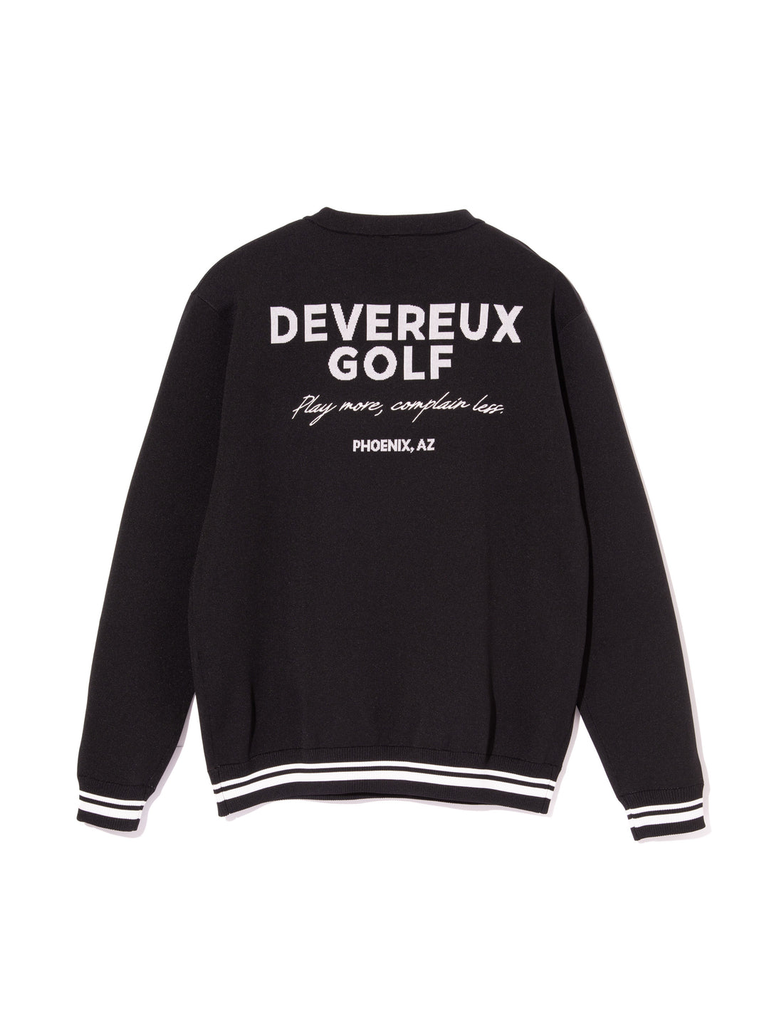 WOMEN 18G Essential DVRX Knit Crew 763474770-BLACK